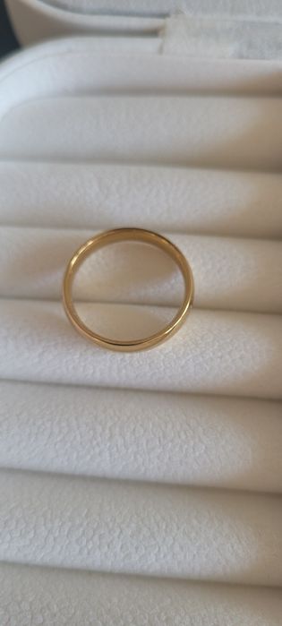 obrączka złota nowa