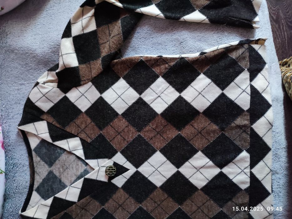 Свитер теплый р.54