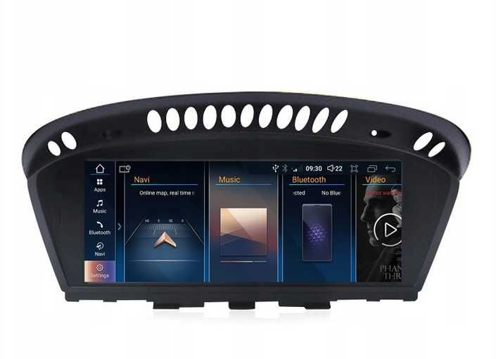 CarPlay Android Auto Radio GPS Nawigacja WiFi 4G MP3 MP4 Bluetooth Android BMW 3 Series E90 E91 E92 E93