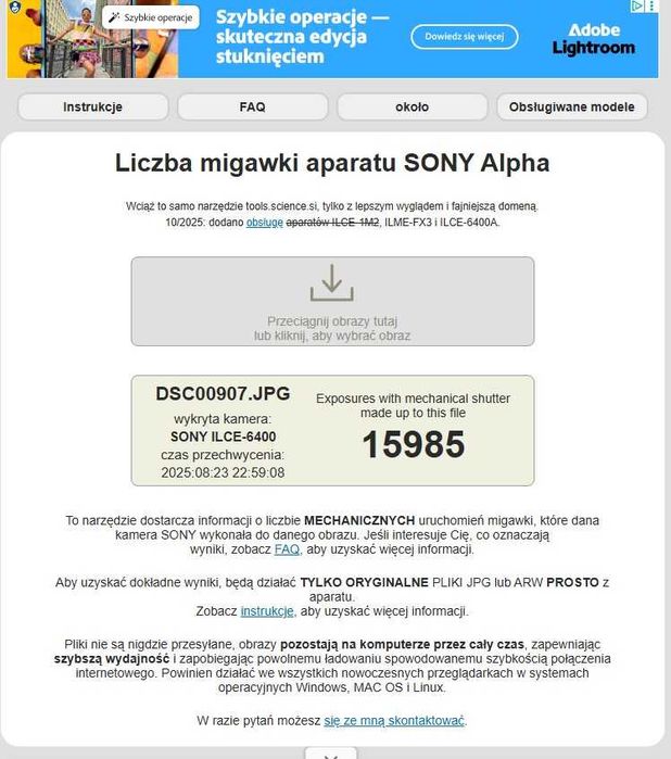 Sony A6400 plus cały zestaw 2 obiektywy
