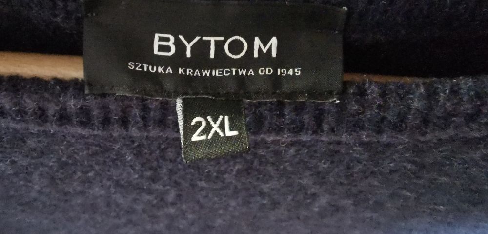 Sweter męski XXL wełna