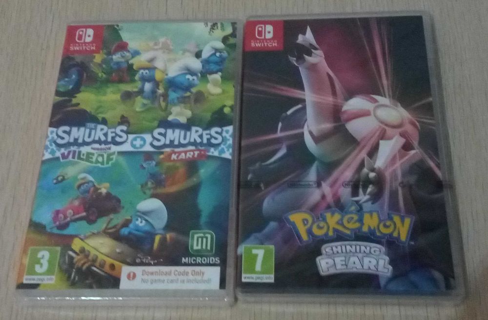 Jogos Nintendo Switch - Novos - Preços Indivíduais.