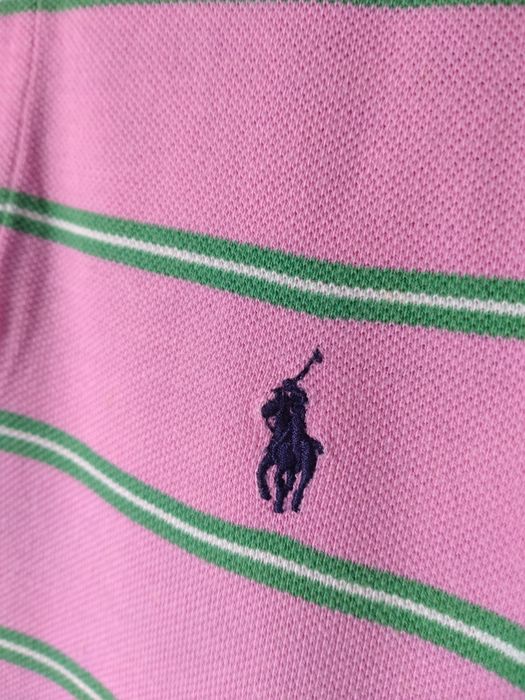 Sukienka Polo mini różowa paski 100% bawełna  Ralph Lauren