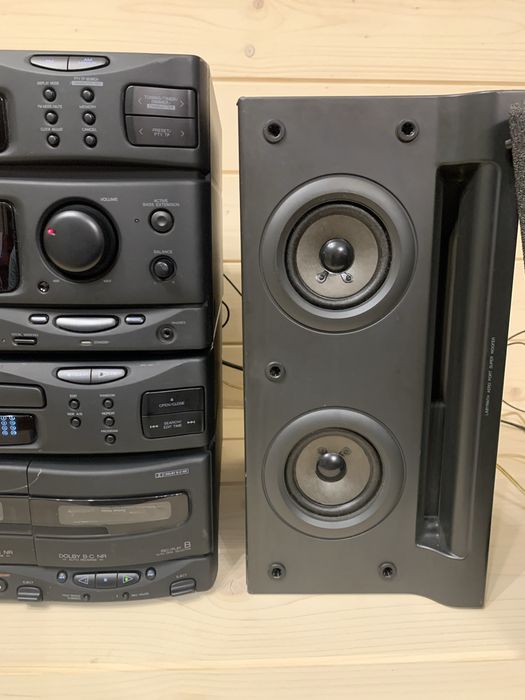 Магнітофон, музичний центр JVC MX-S60R.