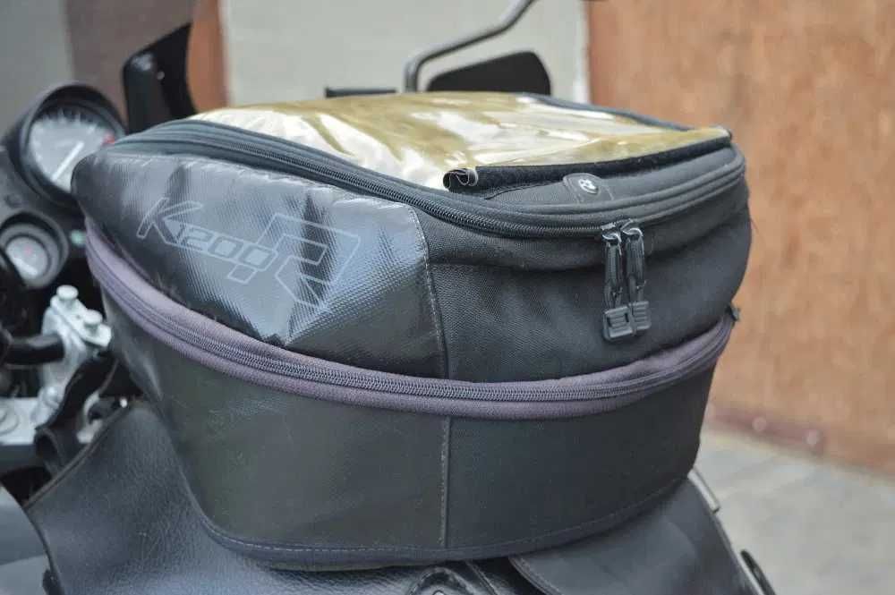 BMW k 1200/1300 r TORBA na zbiornik bak tankbag OEM + mocowania