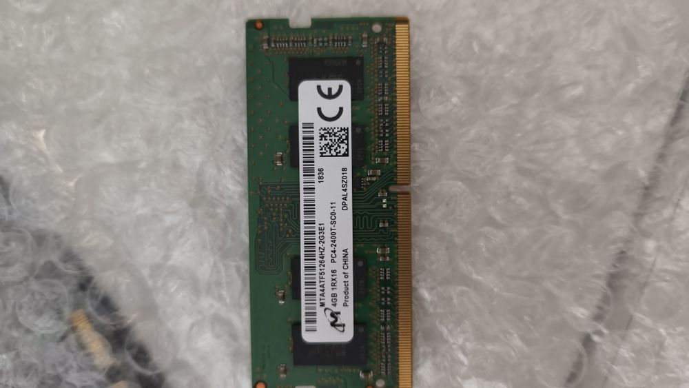 Pamięć RAM Sodimm DDR4 4GB Micron 2400MHz