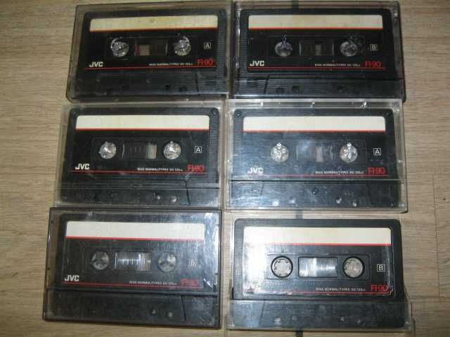 Аудиокассеты JVC FI-90,ранние,Япония
