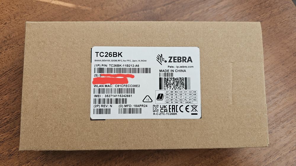 Zebra TC26BK термінал, сканер