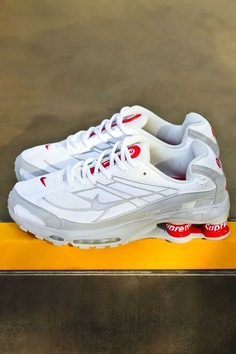 Мужские кроссовки Nike Shox Ride 2 SP x Supreme. Размеры 40-45