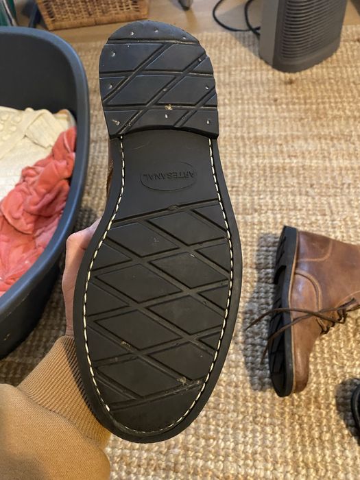 2 de botas - 41 - levis, geox (preço pelo conjunto)