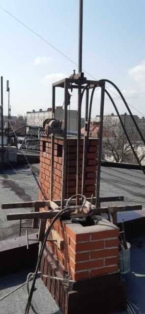 Frezowanie kominów-diamentowo-montaż systemów kominowych.SCHIEDEL