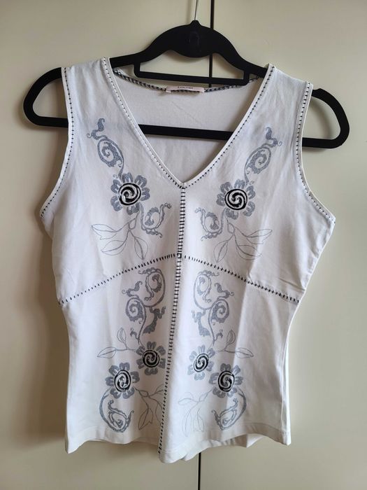 Top Branco Bordado - Laurèl