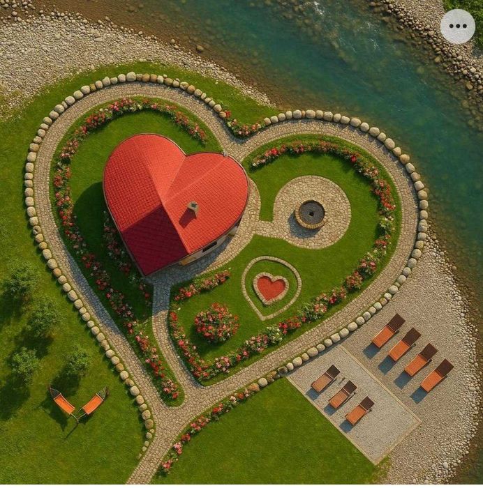 Продаж унікальної ділянки у вигляді сердця 7 соток в селі Новий Мізунь