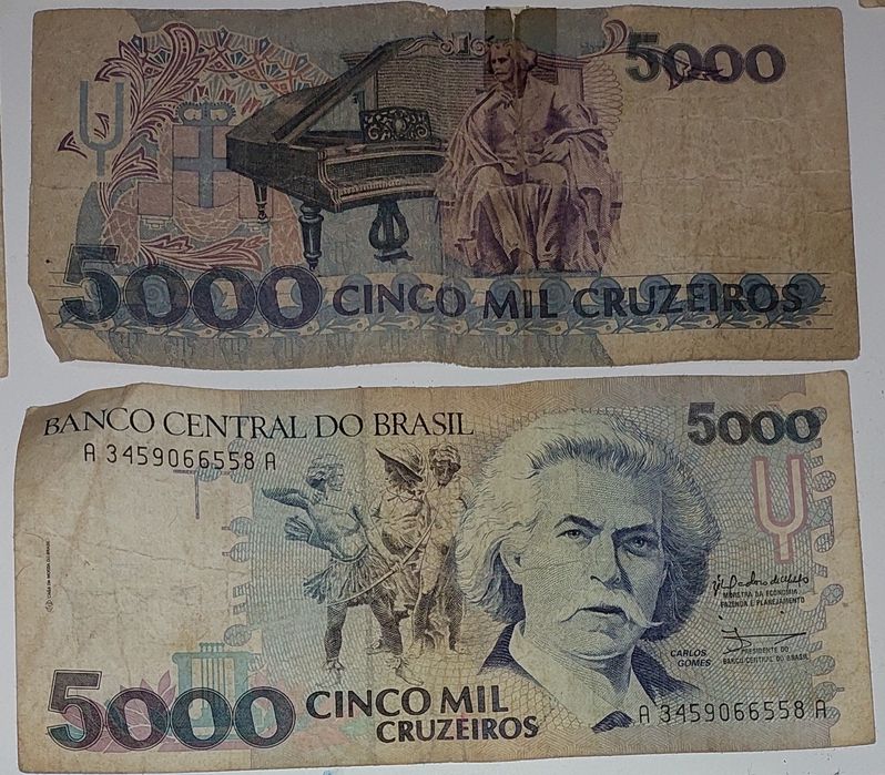 Notas antigas brasileiras