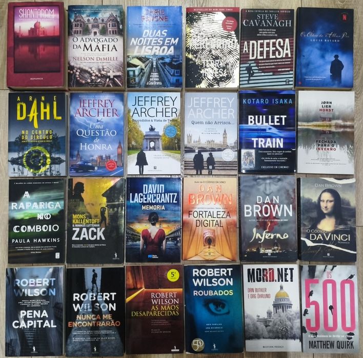 Novas fotos, Stephen King, Yrsa, Follett, Zafón, Nesbo, Lackberg