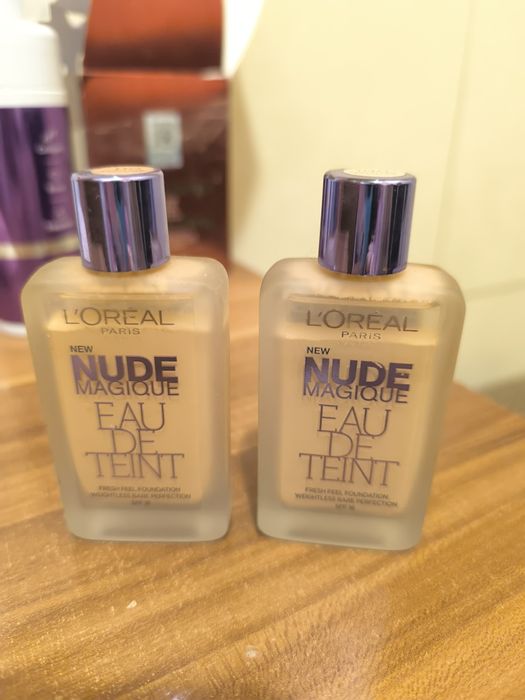 Podkłady Loreal na bazie czystej wody. Nowe