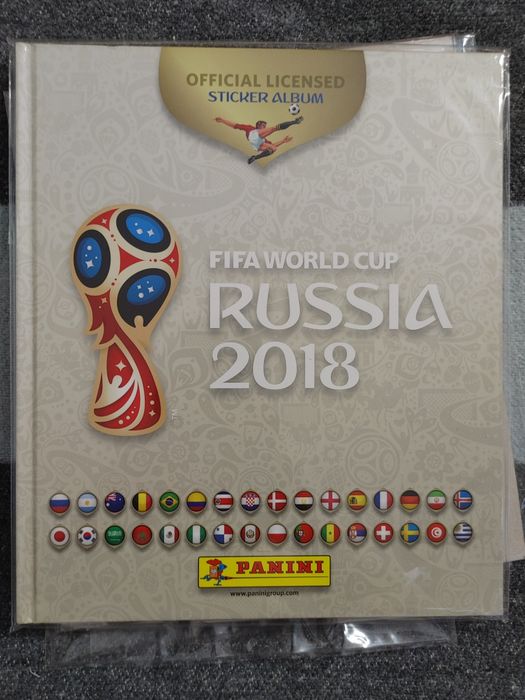 Álbum Panini FIFA World Cup Rússia 2018 + Update Set Oficial + Cromos | Excelente Estado