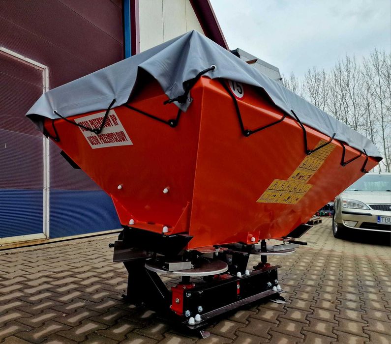 Rozsiewacz 2 talerzowy DEMAROL Nowy 400/600/800 transport