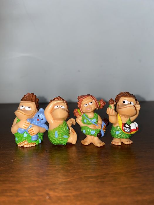 4 figuras Kinder/Ferrero - Homem das Cavernas | Croods