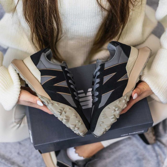 Кросівки New Balance XC-72 Black/Grey/Beige premium