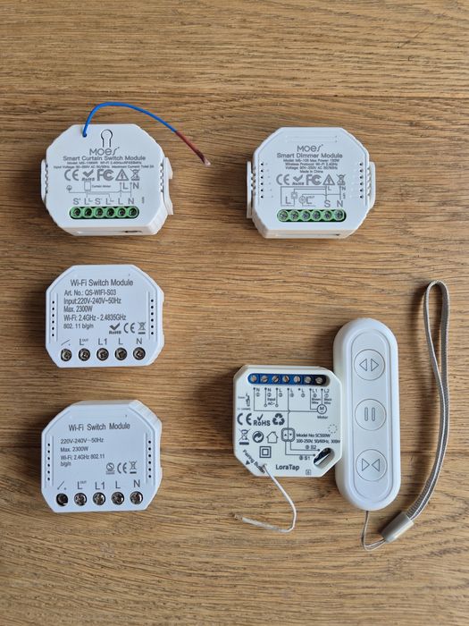 Sterowniki Tuya Moes, LoraTap i inne
