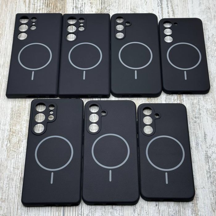 Чехол  Silicone Case MagSafe на Samsung S24/ S24 FE/ S24 Ultra чохол