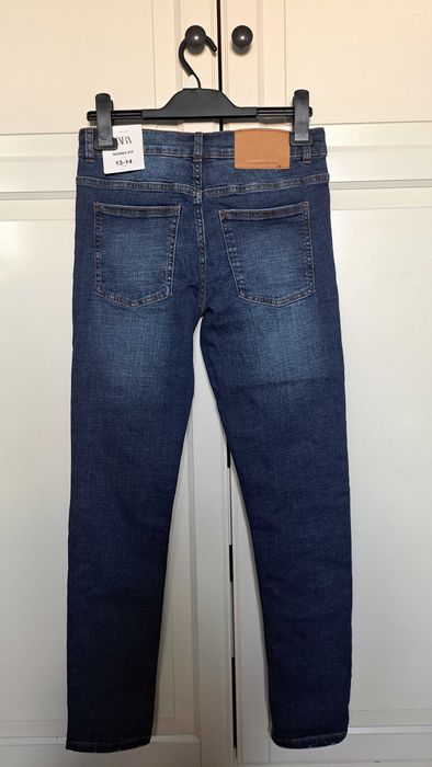 Zara spodnie jeansowe 158-164 nowe z metką.