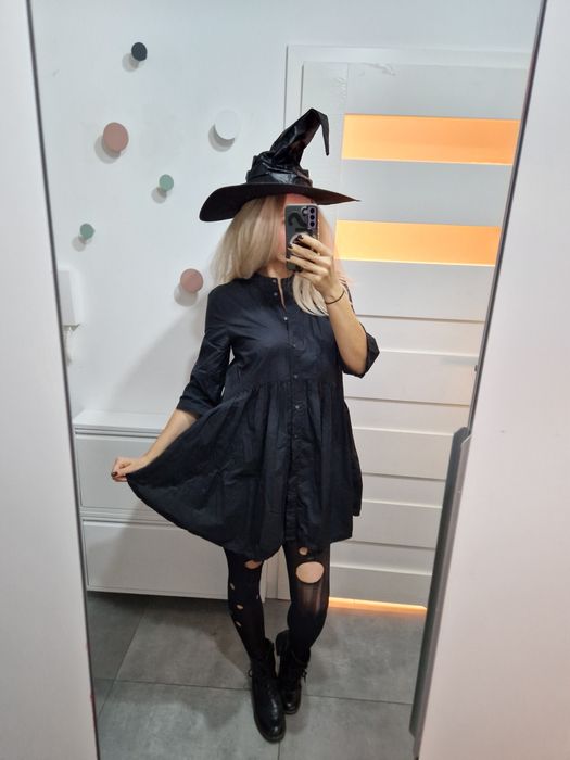 Only M 38 strój na Halloween przebranie sukienka czarownica Wednesday