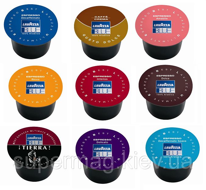 Капсули Lavazza Blue Dolce, Intenso, Tierra, Delicato Лавацца Блю