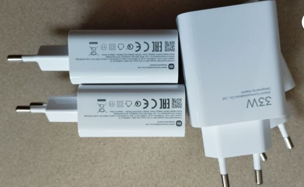 Oryginalna ładowarka Xiaomi 33W
 Odbiór osobist
