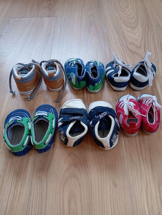 Lote de sapatinhos para bebé - 6 pares