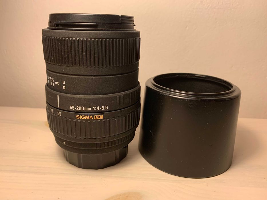 Sigma 55–200mm f/4–5.6 DC, Pentax