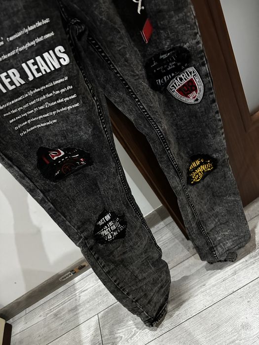 Spodnie meskie jeansy