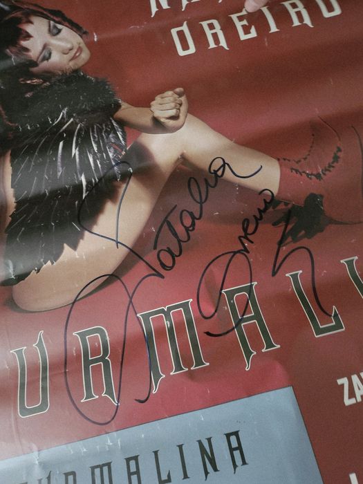 Natalia Oreiro - Turmalina (plakat z autografem)