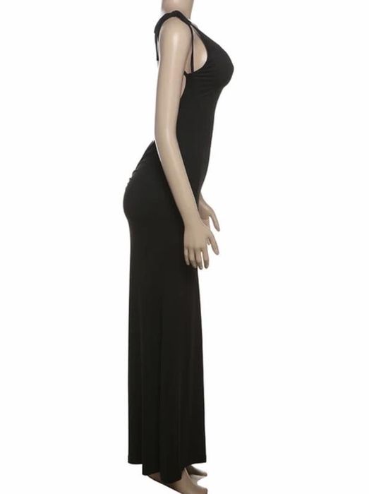 Платье длинное,макси с открытой спинкой,вечернее