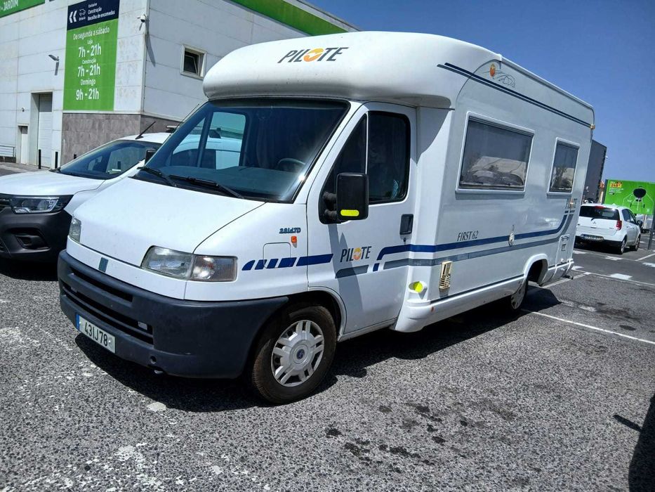 Autocaravana Pilote, Fiat 2.8 com apenas 40 mil Quilómetros
