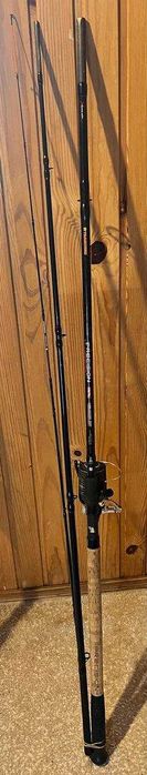 Trabucco PRECISION RPL 3,90 + Kołowrotek WFT Fast Feeder & Braid 6500