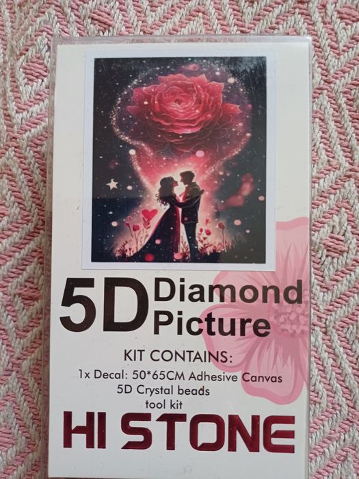 Diamond painting. Zakochana para.
