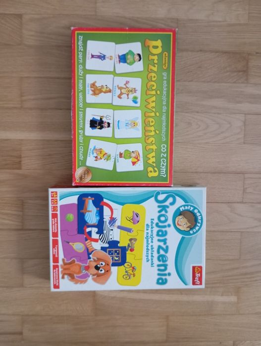 Gry przeciwieństwa i skojarzenia