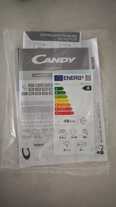 Máquina de lavar Candy