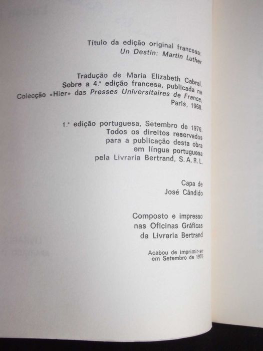 Martin Luther: A Destiny by Lucien Febvre, First Edition64585835917442122