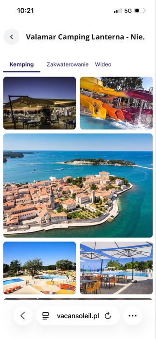 Chorwacja Camping Lanterna