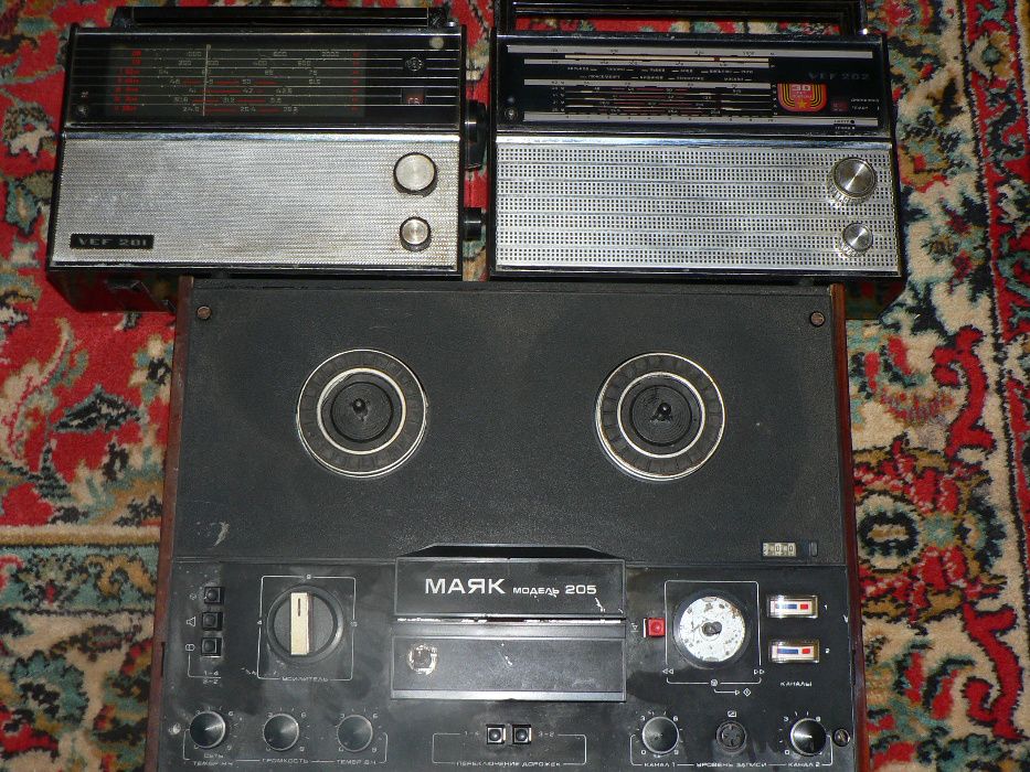 радиоприйомнк веф 201 веф 202 маяк 205и  прочая  мини  тел  ссср
