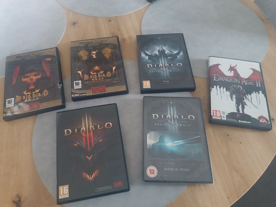 Zestaw gier PC. Diablo Heroes Władca Neverwinter Dawn of War