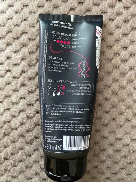 Hair By OnlyBio – Proteinowy żel do stylizacji fal i loków