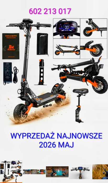 Hulajnoga elektryczna  KUKIRIN G2 PRO najnowszy model 2026 dostawa 20 maj