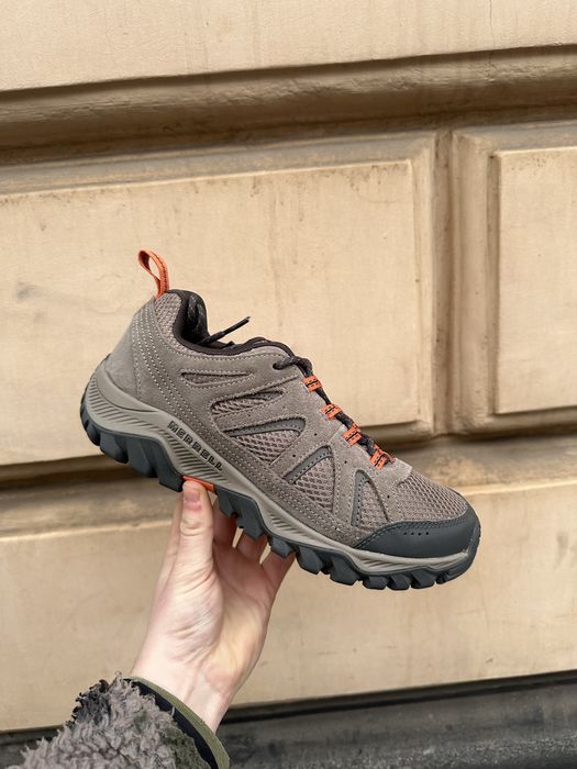 Чоловічі кросівки Merrell оригінал трекінгові нові коричневі мерел