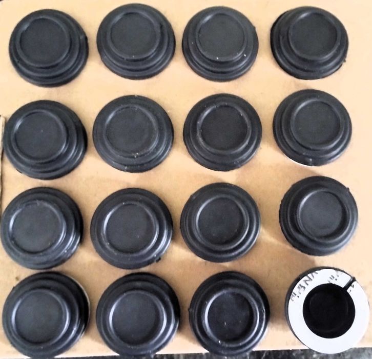 16 Batentes Portas Carro Casa Borracha