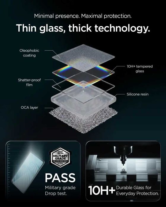 Защитное стекло Spigen Glas.TR Align Master T 1-pack для iPad Pro 11'' (2024/2025) Clear