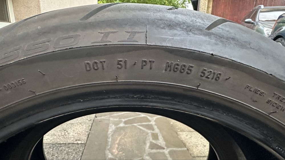 Opony Pirelli Diablo Rosso II 120/70 ZR17 oraz 180/55 ZR17